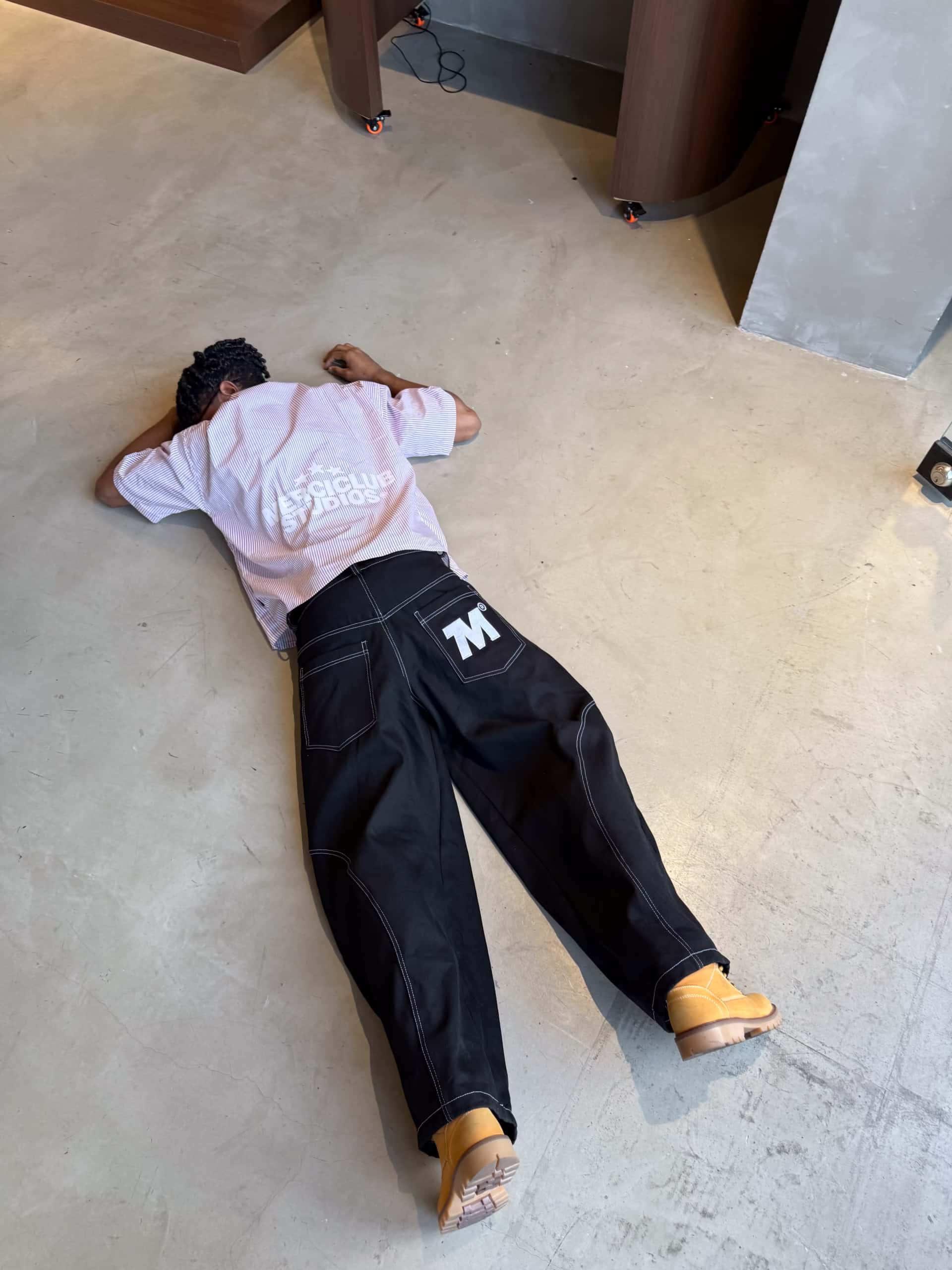 Pantalon nikkapokka Negro