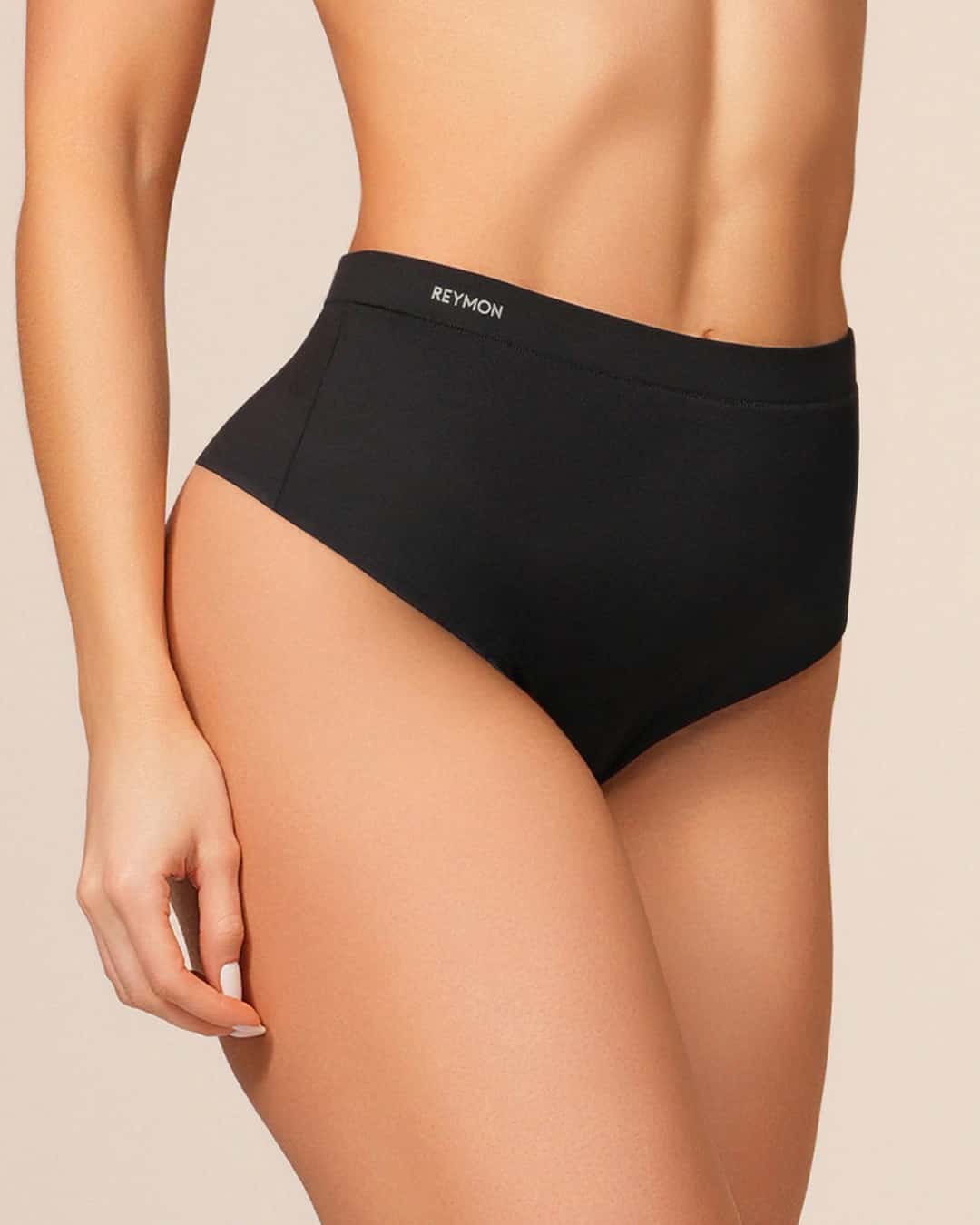 Panty Brasilera Suave Control de Abdomen en Microfibra Unicolor Ref. 8055