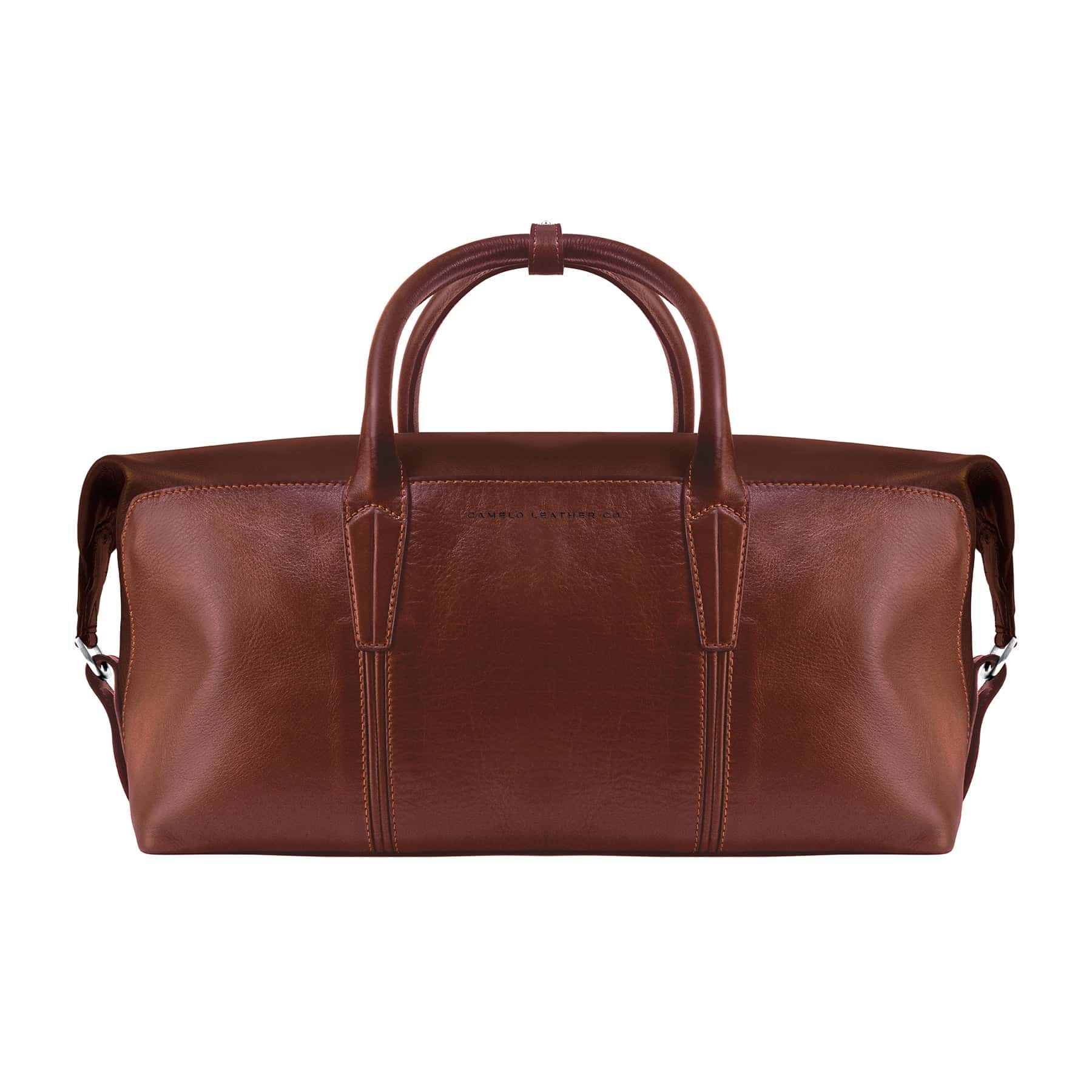 Heritage Holdall Pull Up Cognac