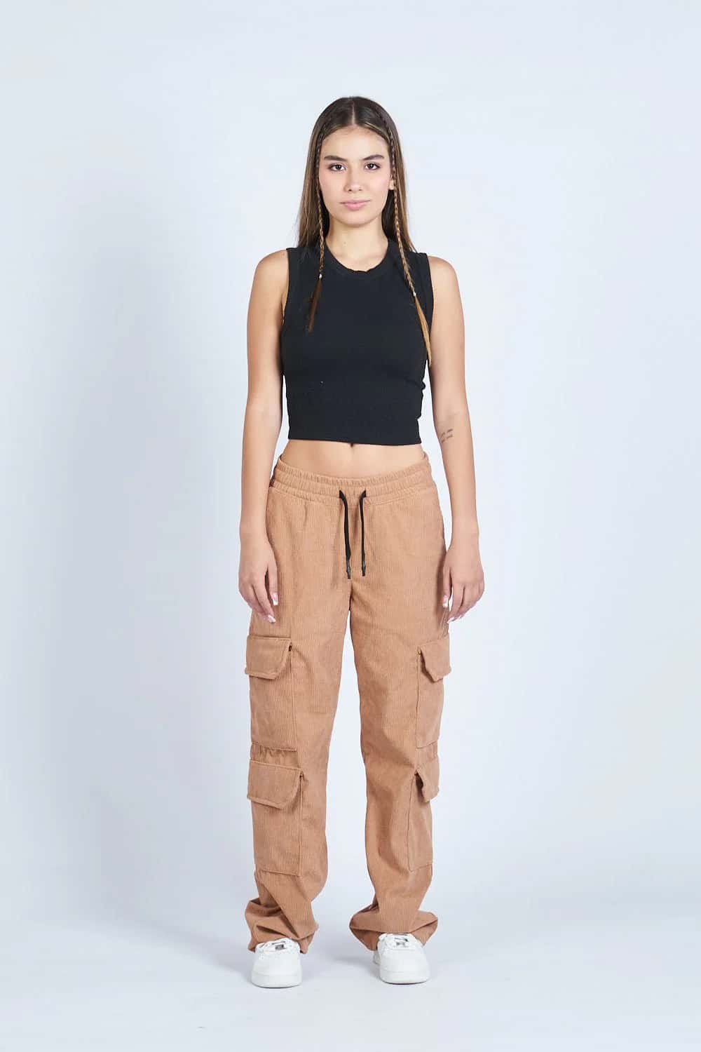 Pantalón Cargo Corduroy CAQUI | Drop 03 |