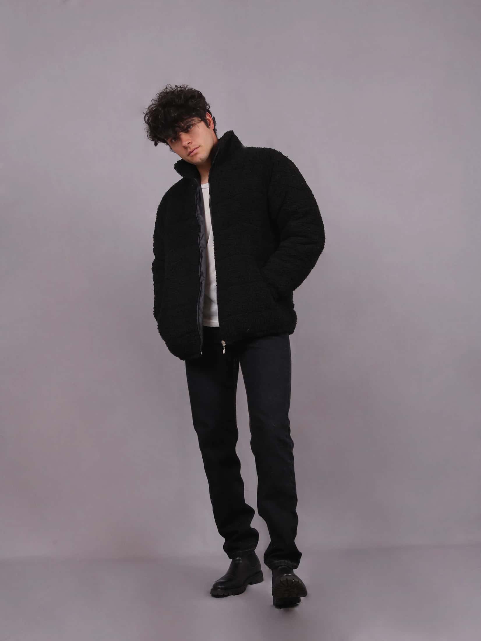 Black teddy bear