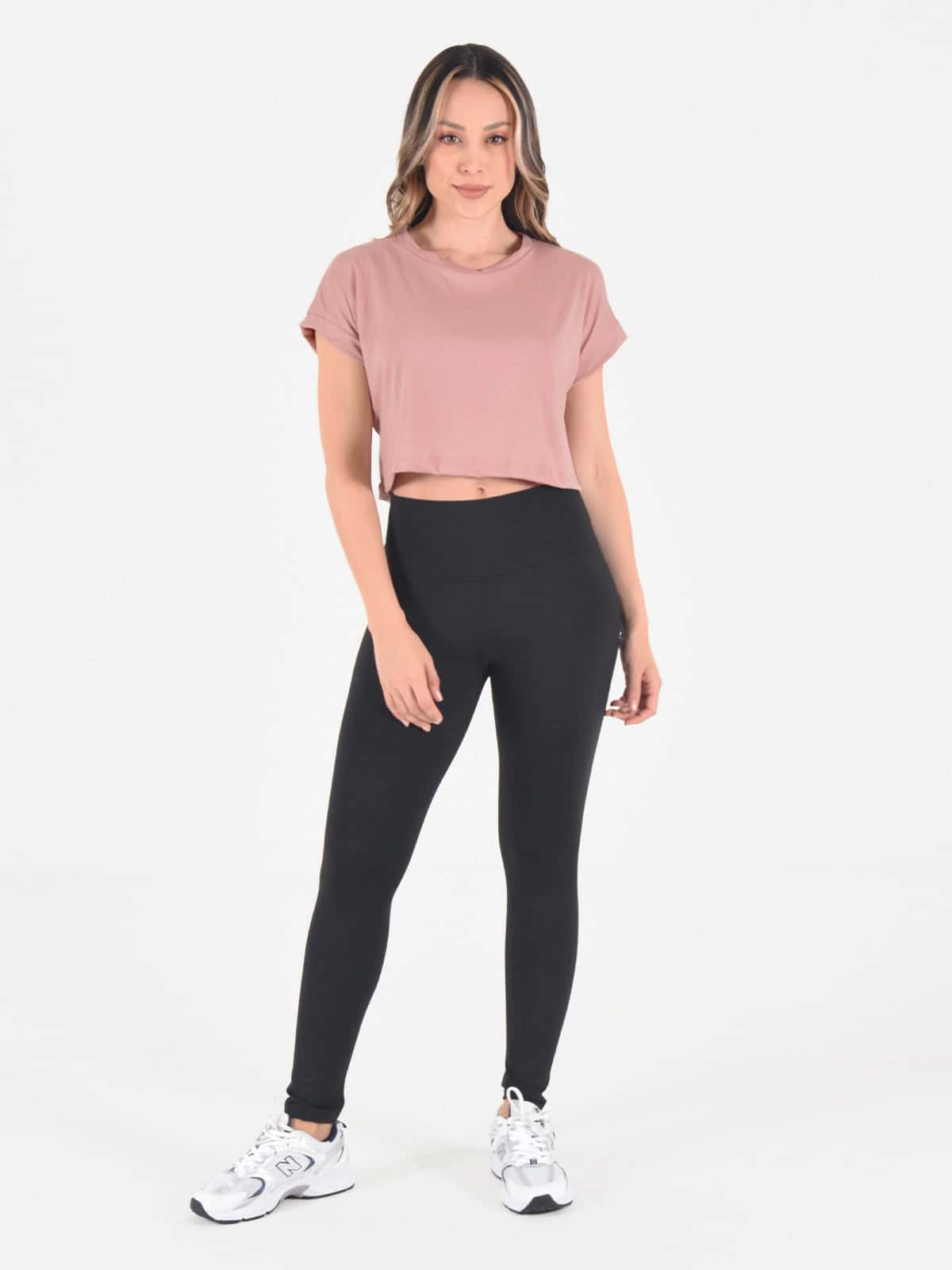 Tarin leggins set palo de rosa oscuro