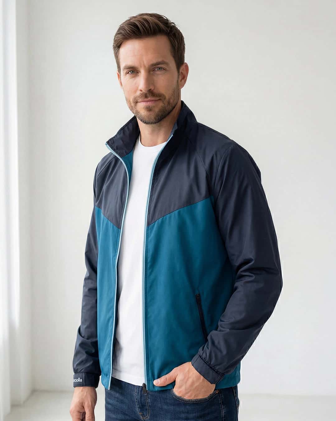 Chaqueta Aerofusion Azul Serranía