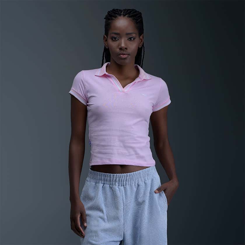 Polo Rosa Mujer