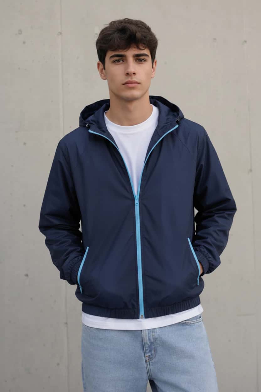 Chaqueta Cyclone Azul - Celeste OUTLET - miniatura 1