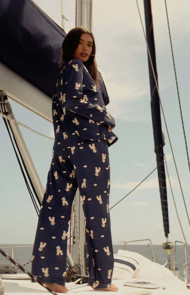 Set Pantalon Amsterdam Dachshund Navy - miniatura 3