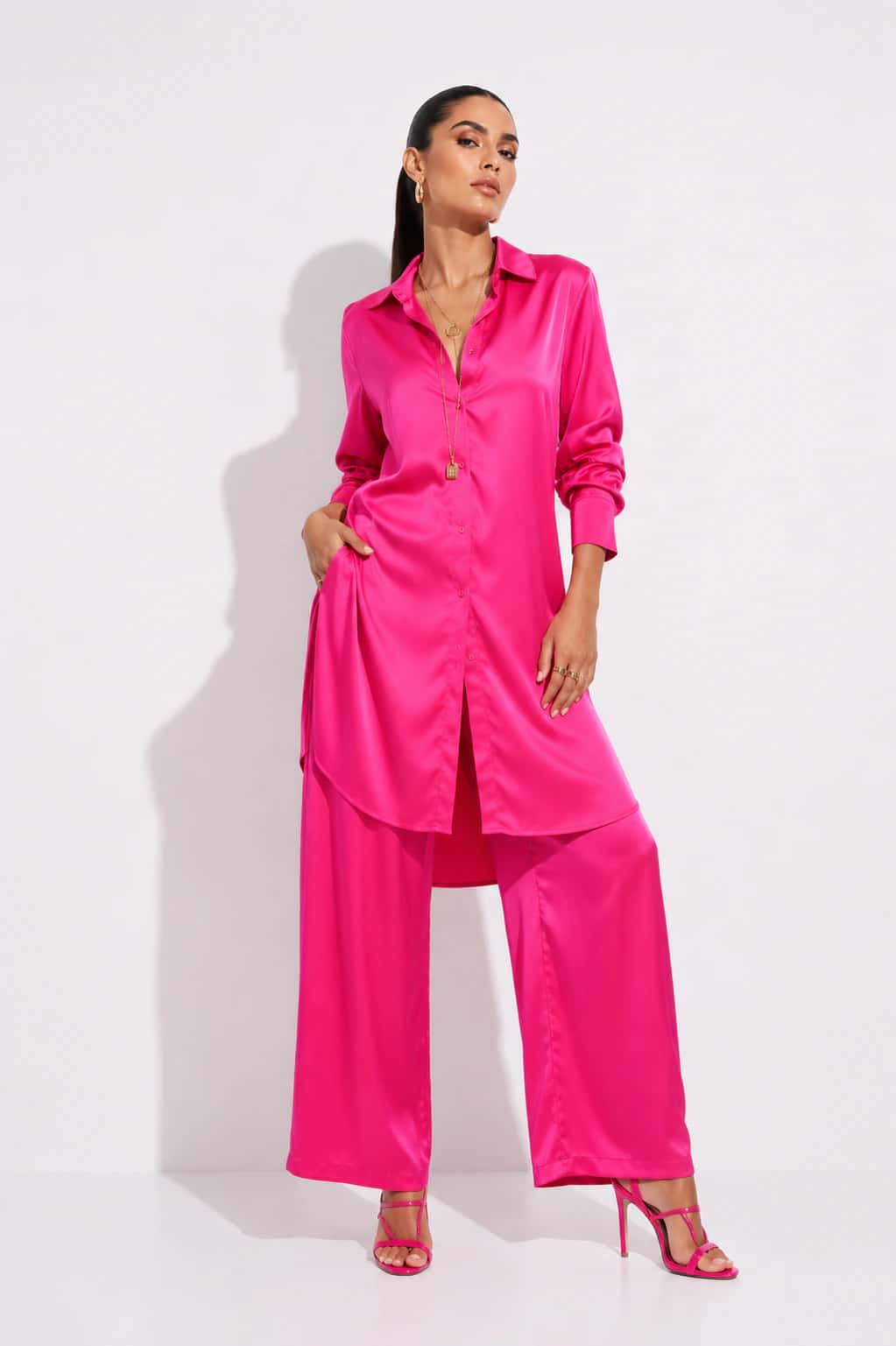 Blusa Aycandi Fucsia