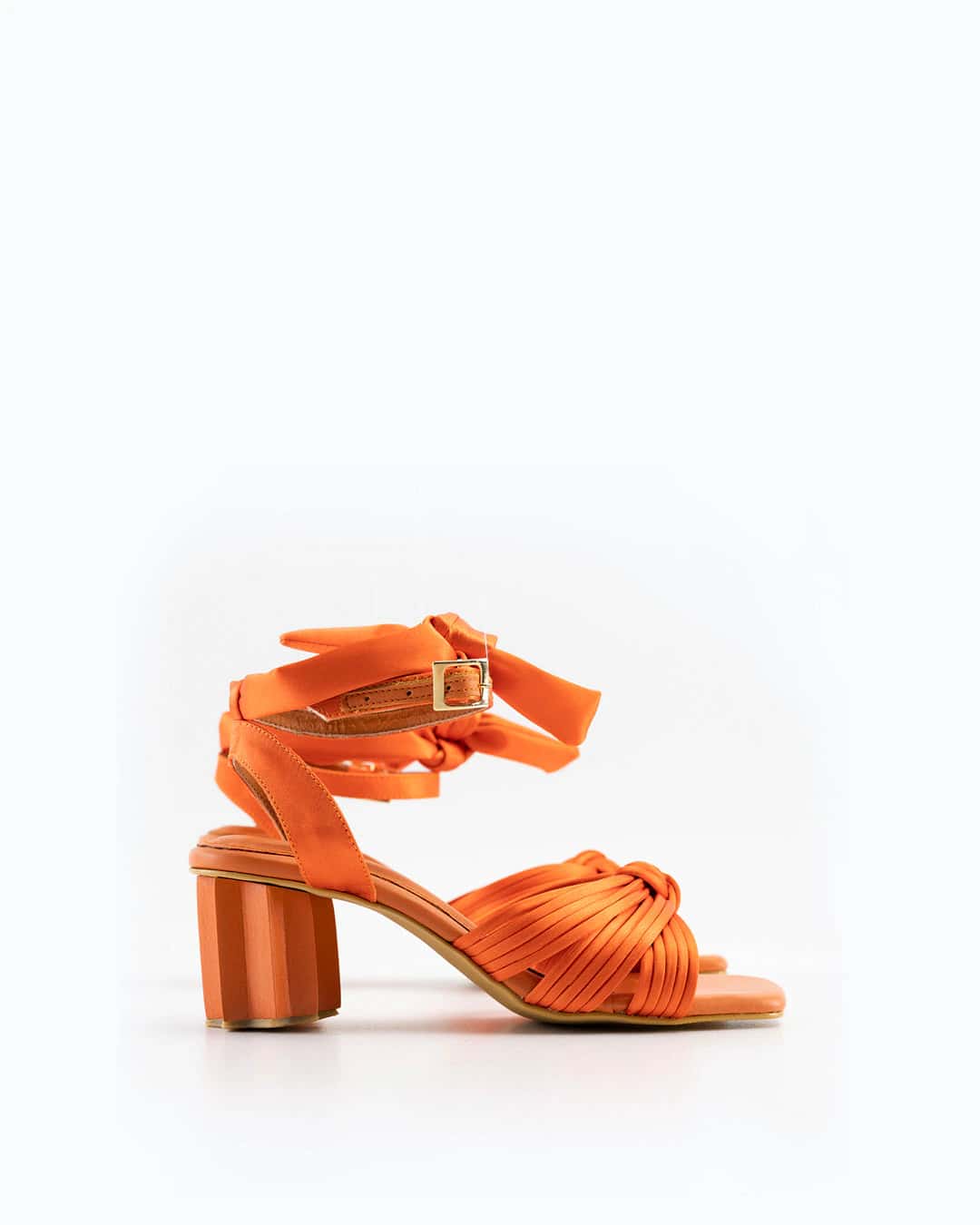 Silvia Cobos Amelia Star Heel Orange