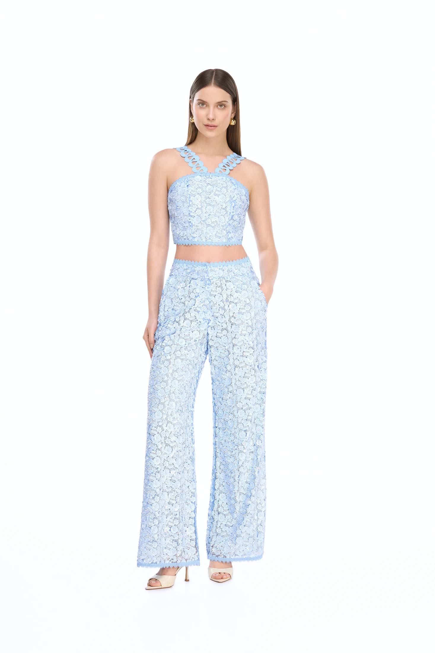 AVIVA PANTS BLUE