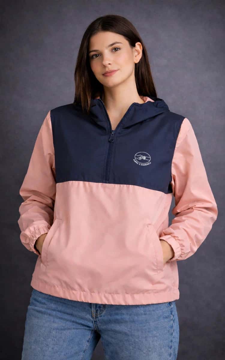 CHAQUETA ROMPEVIENTOS AZUL UNISEX