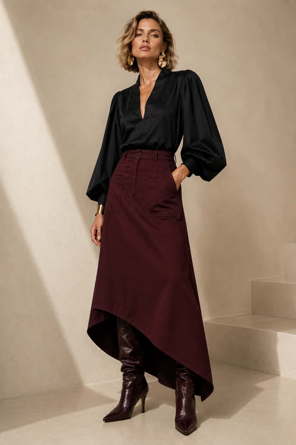 Blusa Polonia negro - miniatura 3