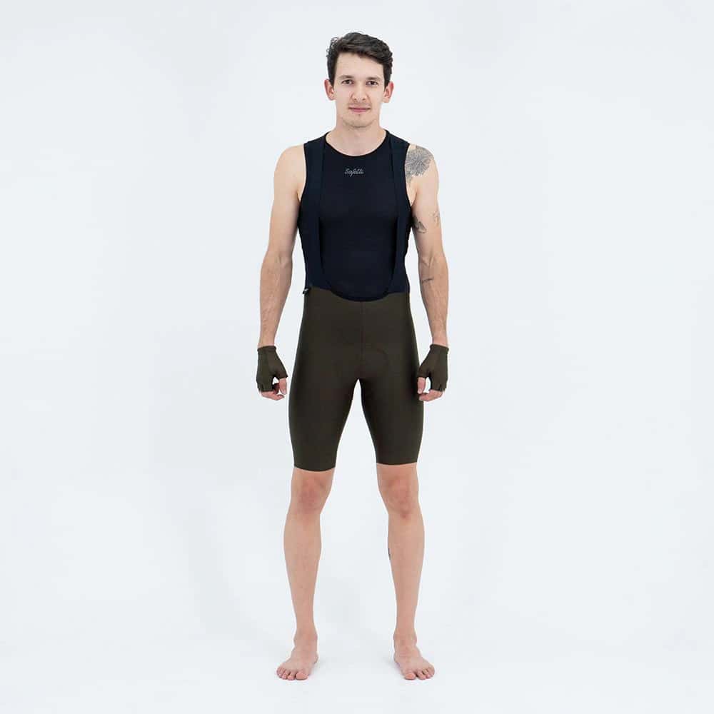 PANTALONETA CICLISMO TOSCANA 2.0 MARRONE PARA HOMBRE - miniatura 1
