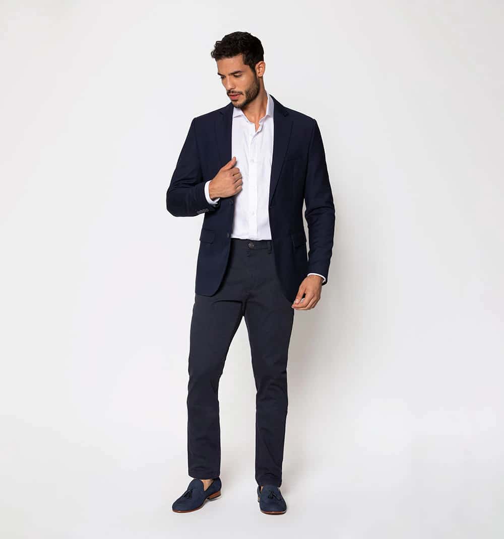 Blazer unicolor