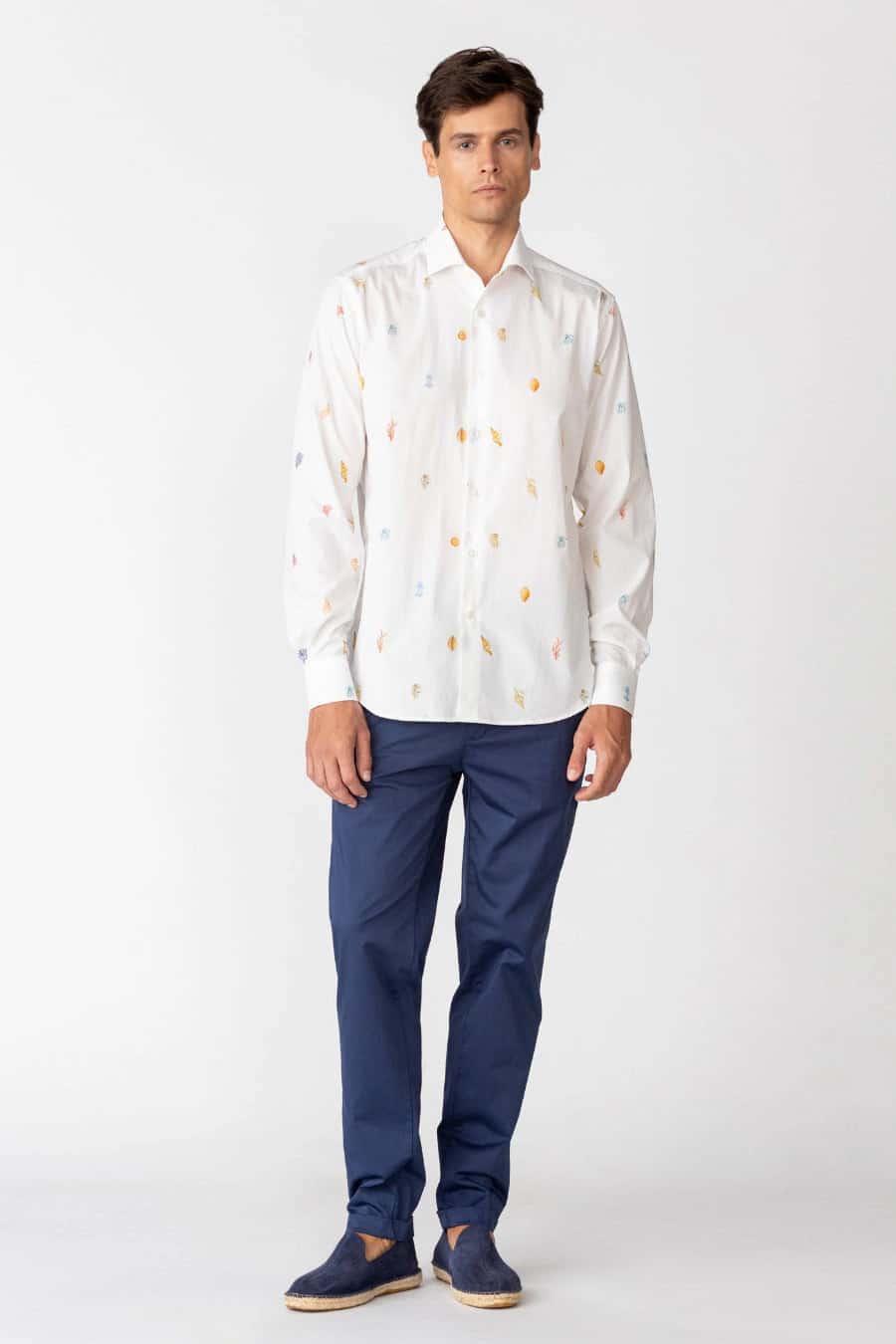 Men's cotton shirt albatros