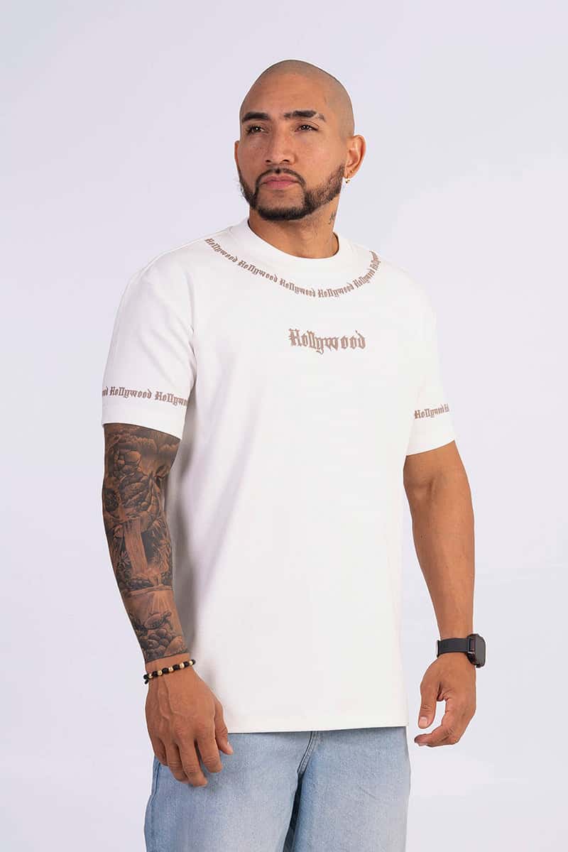 Camiseta regular hollywood
