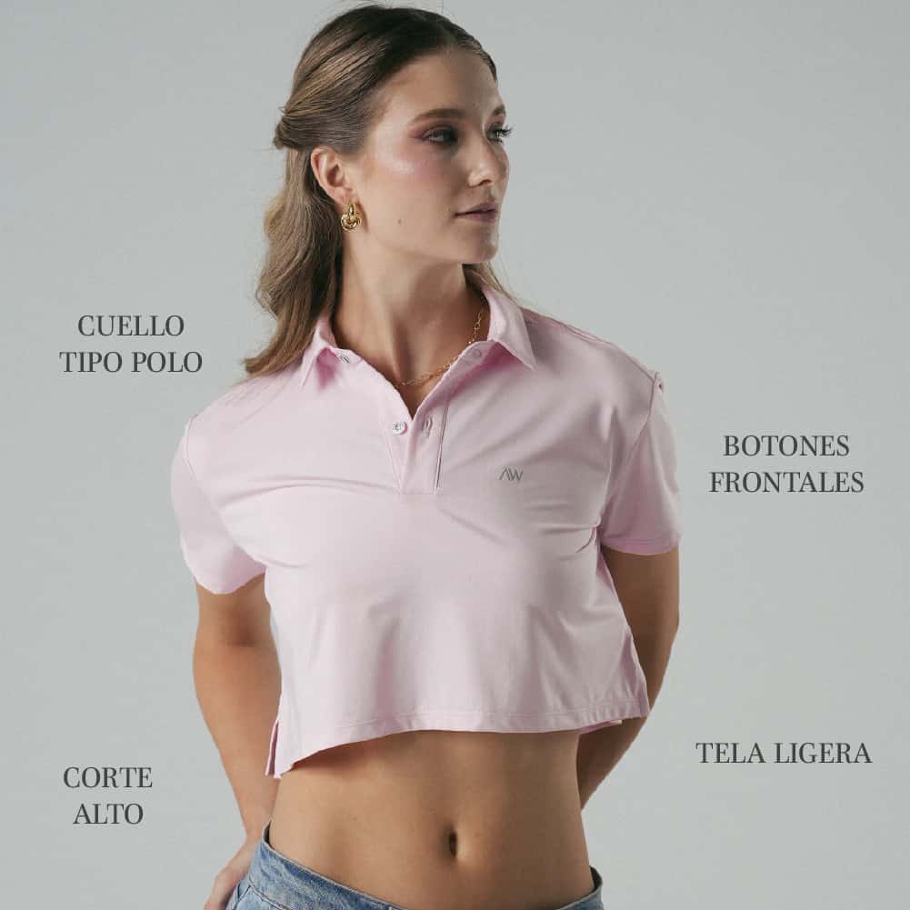 Polo Tee Blush - miniatura 2