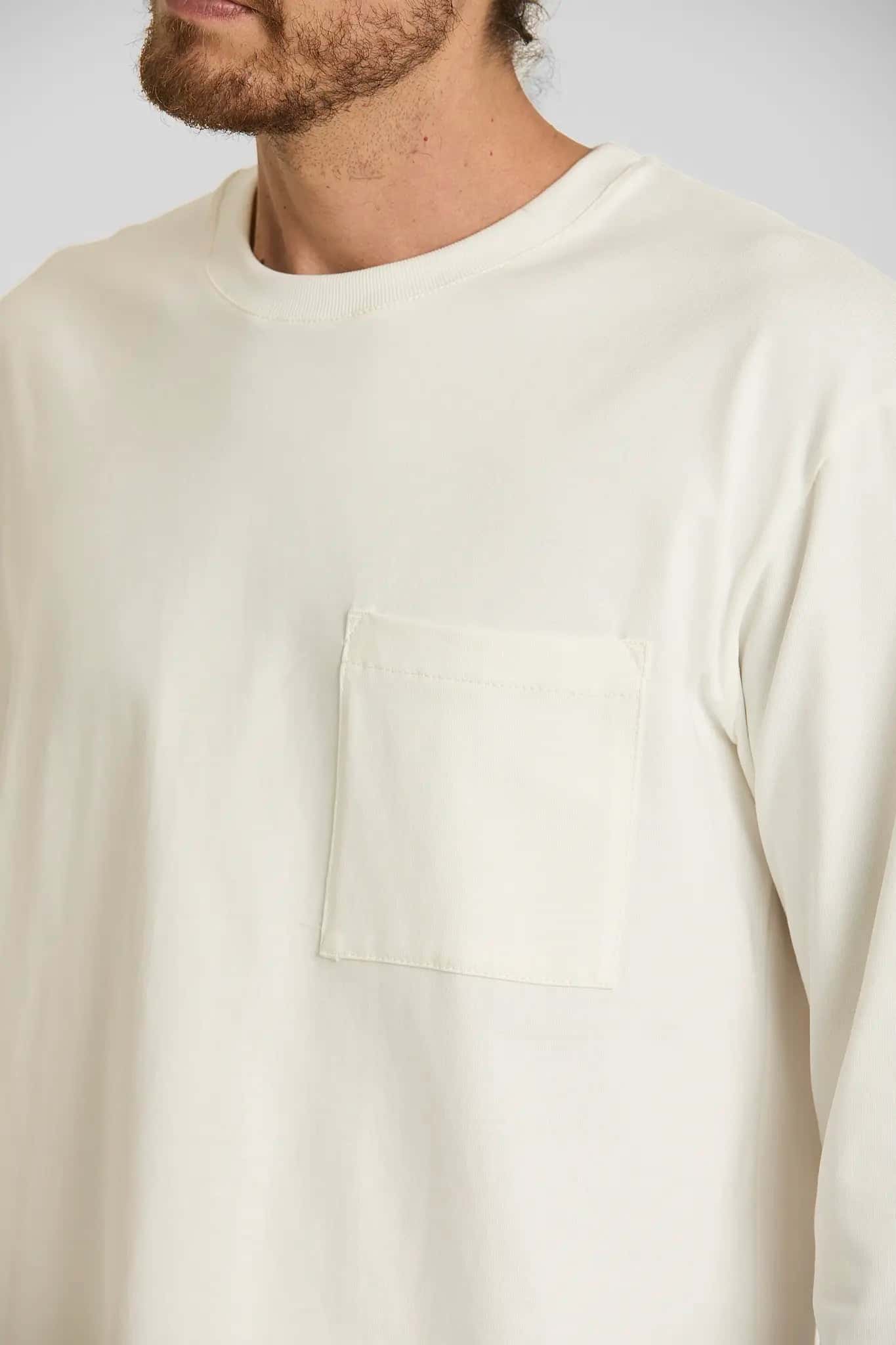 Camiseta manga larga crudo - miniatura 7