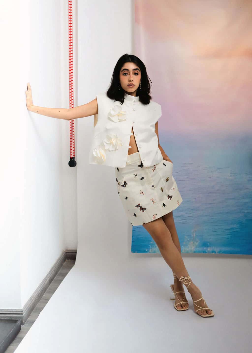 Bomber Flower Vest