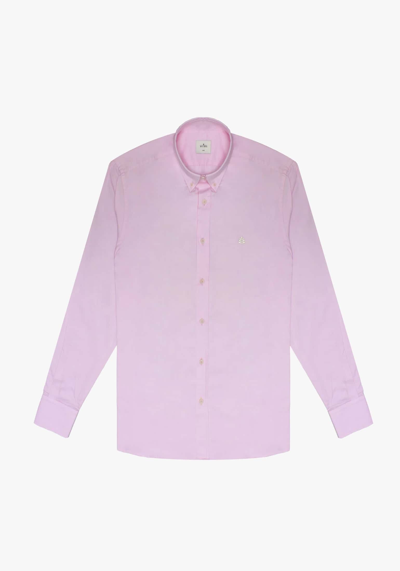 Camisa Whitman Rosada Cuello Button Down