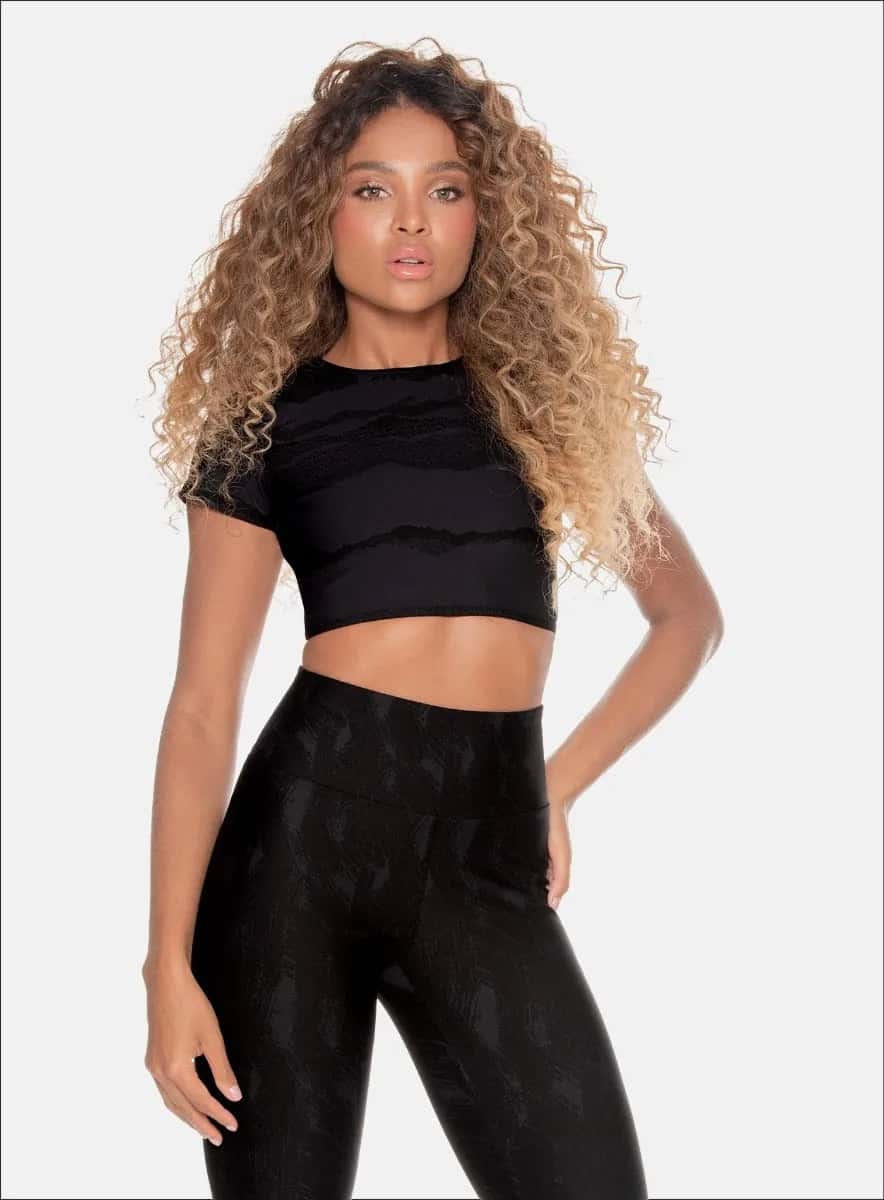 TOP DEPORTIVO POLIAMIDA JACQUARD - PRECIO ESPECIAL - miniatura 2