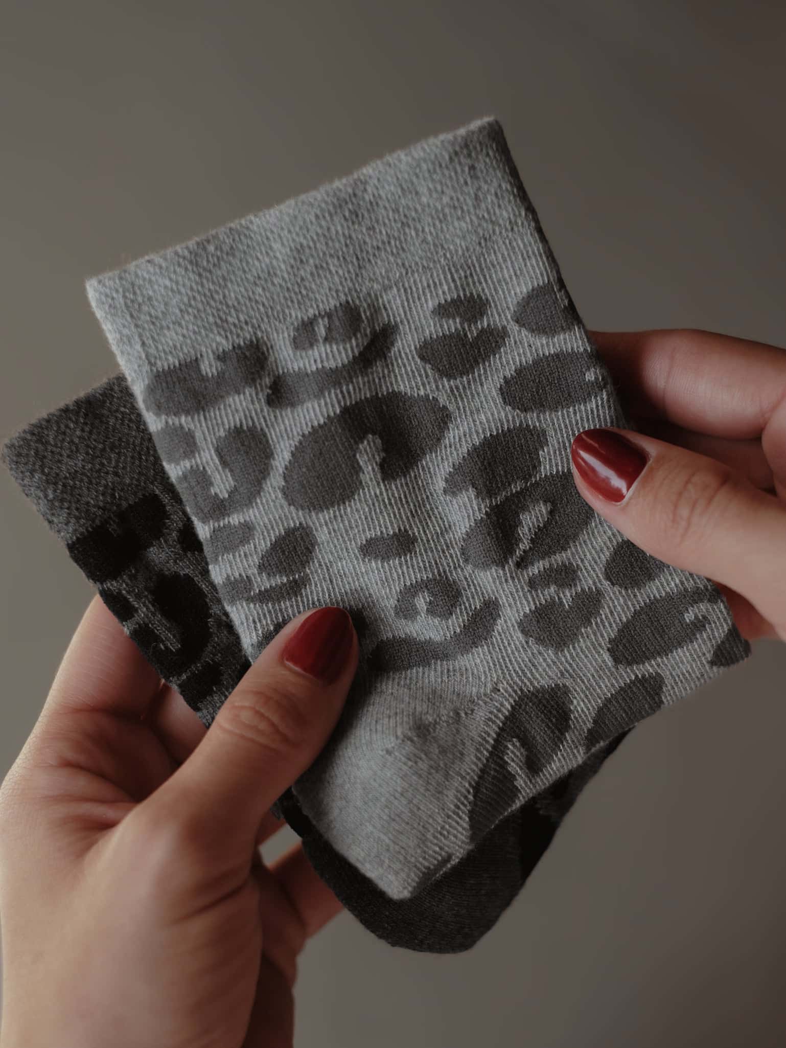 PRINT MIDI SOCKS PACK X2 - BLACK & GRAY