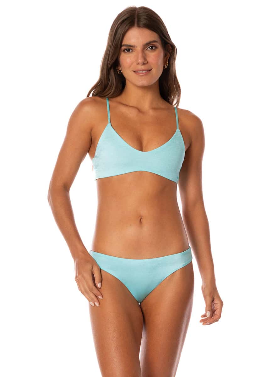 Maaji Blue Heaven Liberties Sporty Bralette Bikini Top