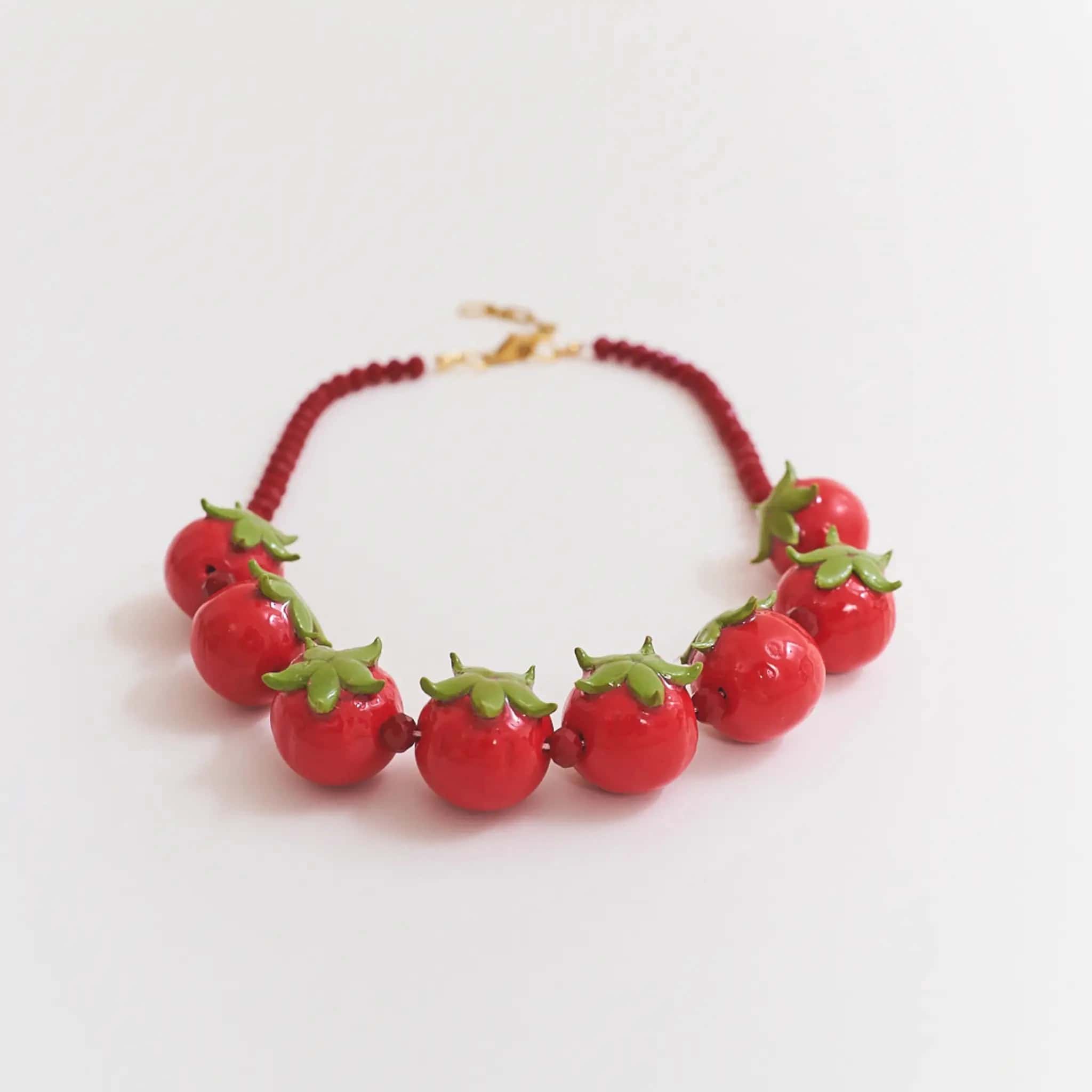 Collar Pomodoro Rojo