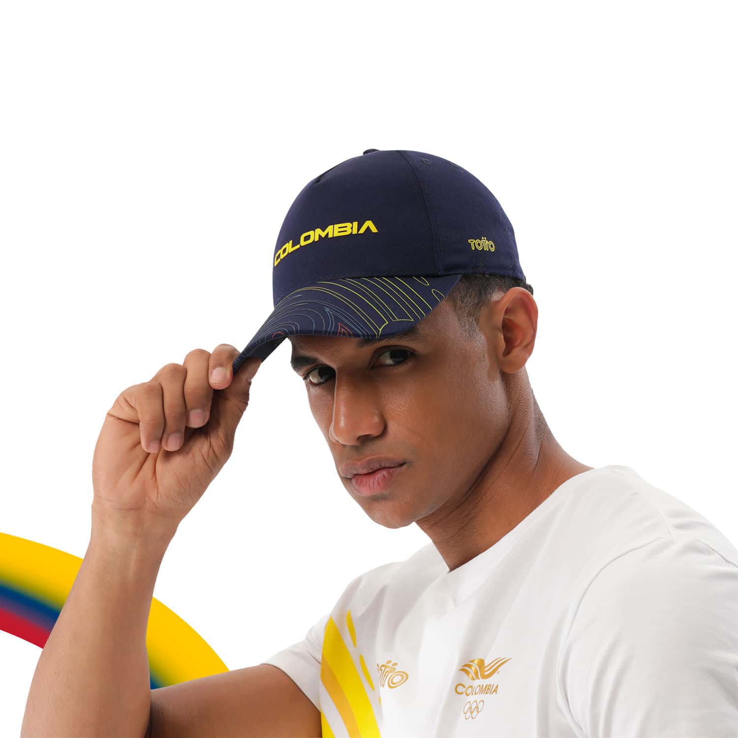 Gorra Beisbolera Colombia COC Azul Edición Especial