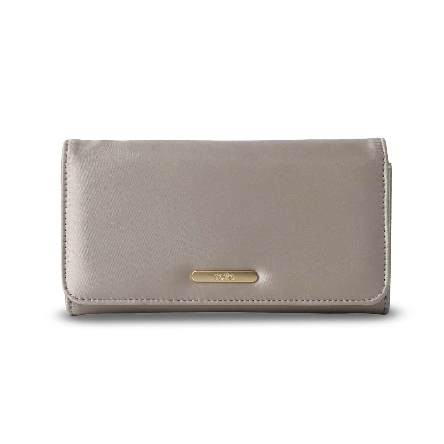 Billetera Mujer Bel Grande con RFID Blocker Beige