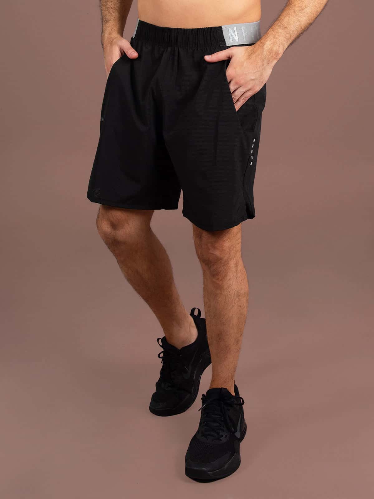 Pantaloneta hombre mury sky negra