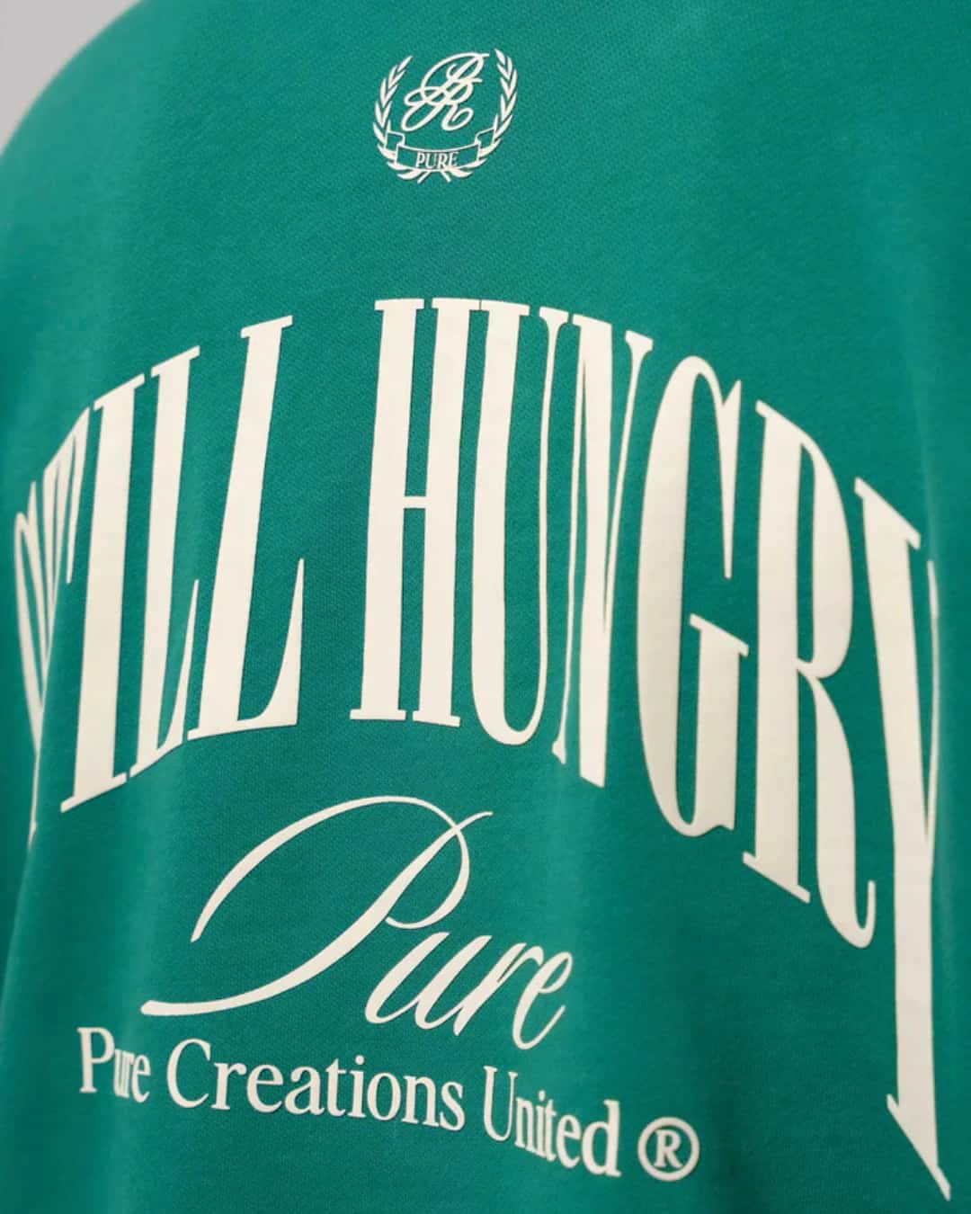 STILL HUNGRY GREEN PULLOVER - miniatura 4