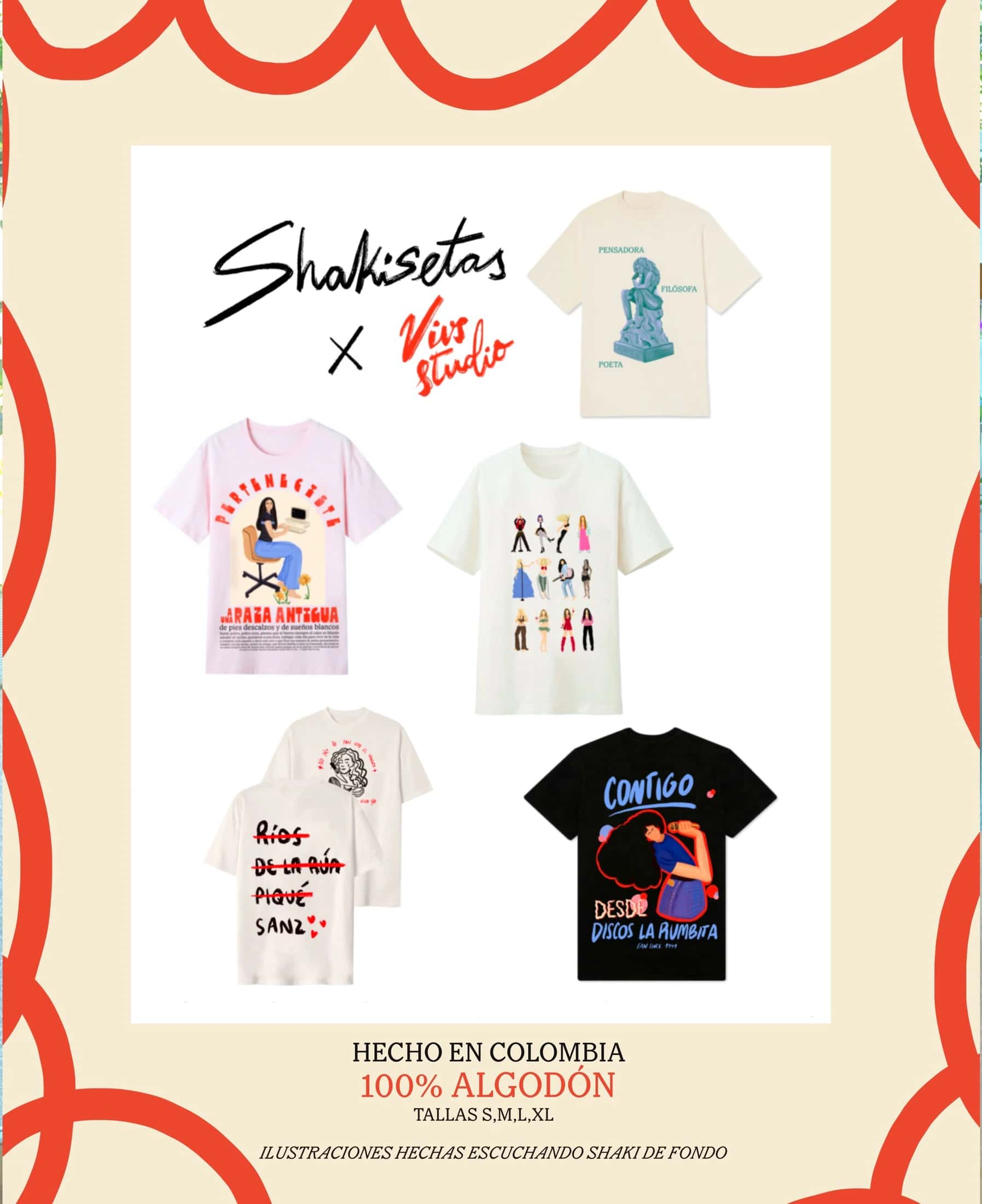 Camiseta Little Shakiras Oversized - miniatura 4