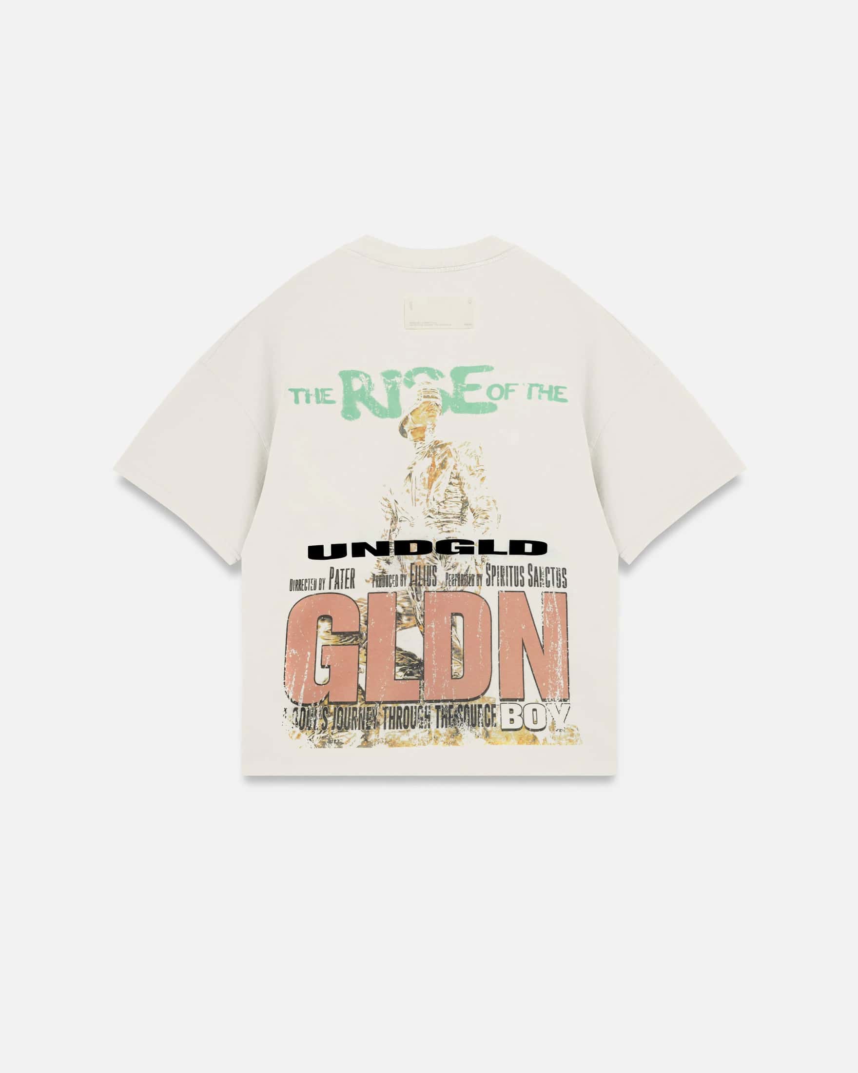 Holy State GLDN Prophecy Boxy Fit Tshirt White - miniatura 3
