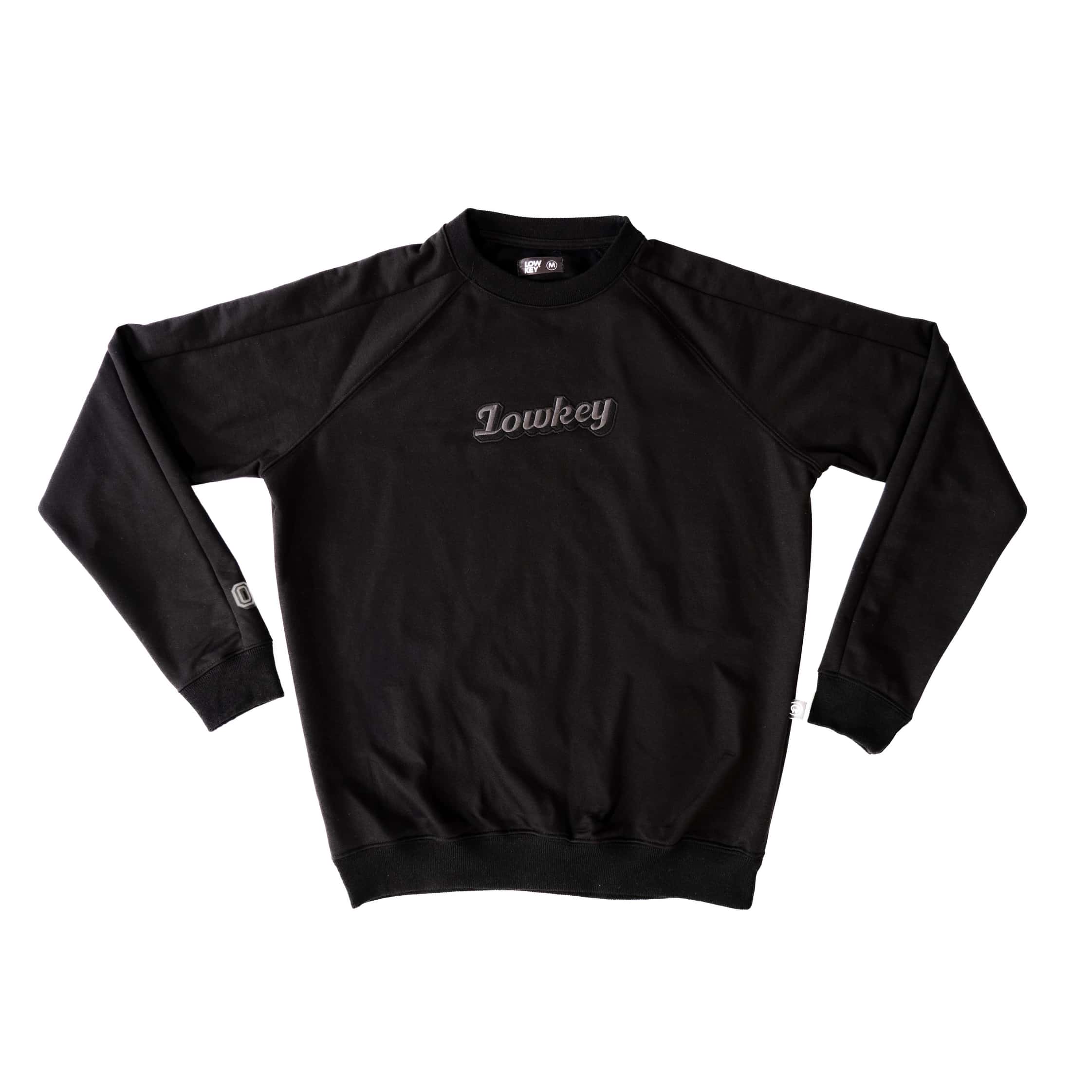 CREWNECK NEGRO - PLAIN SOCIETY