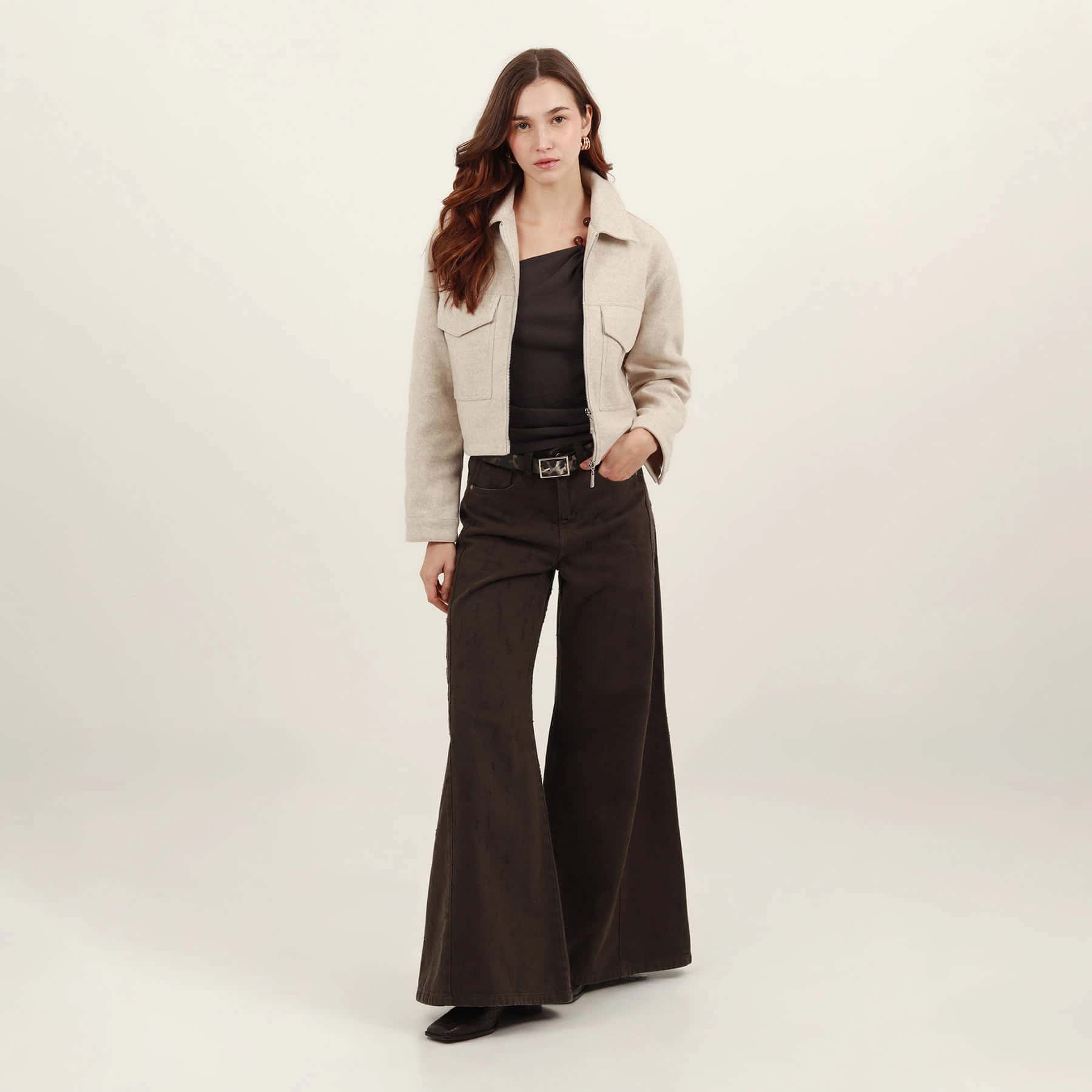 Chaqueta Tipo Blazer Corto