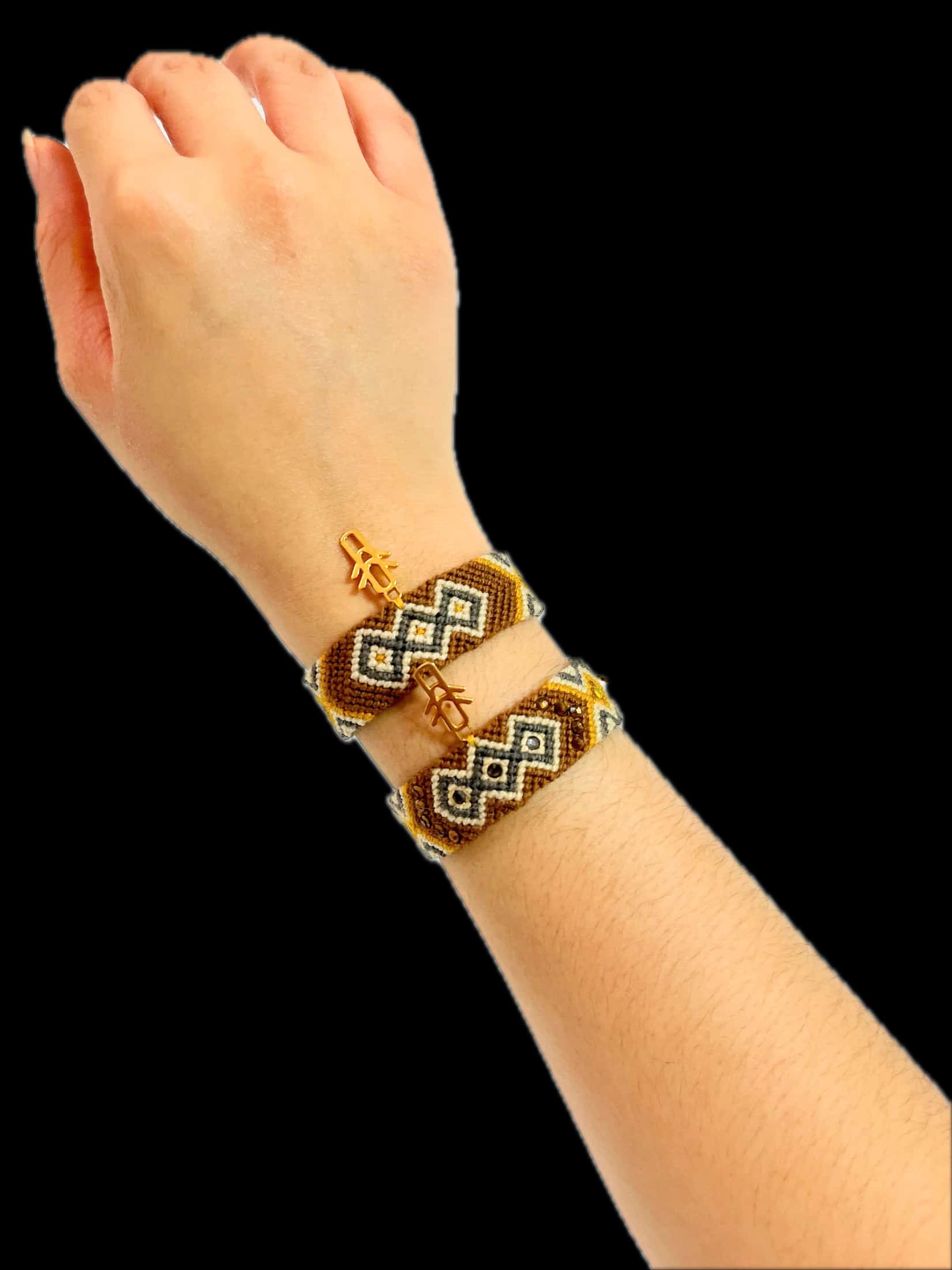Brown Duo Bracelets