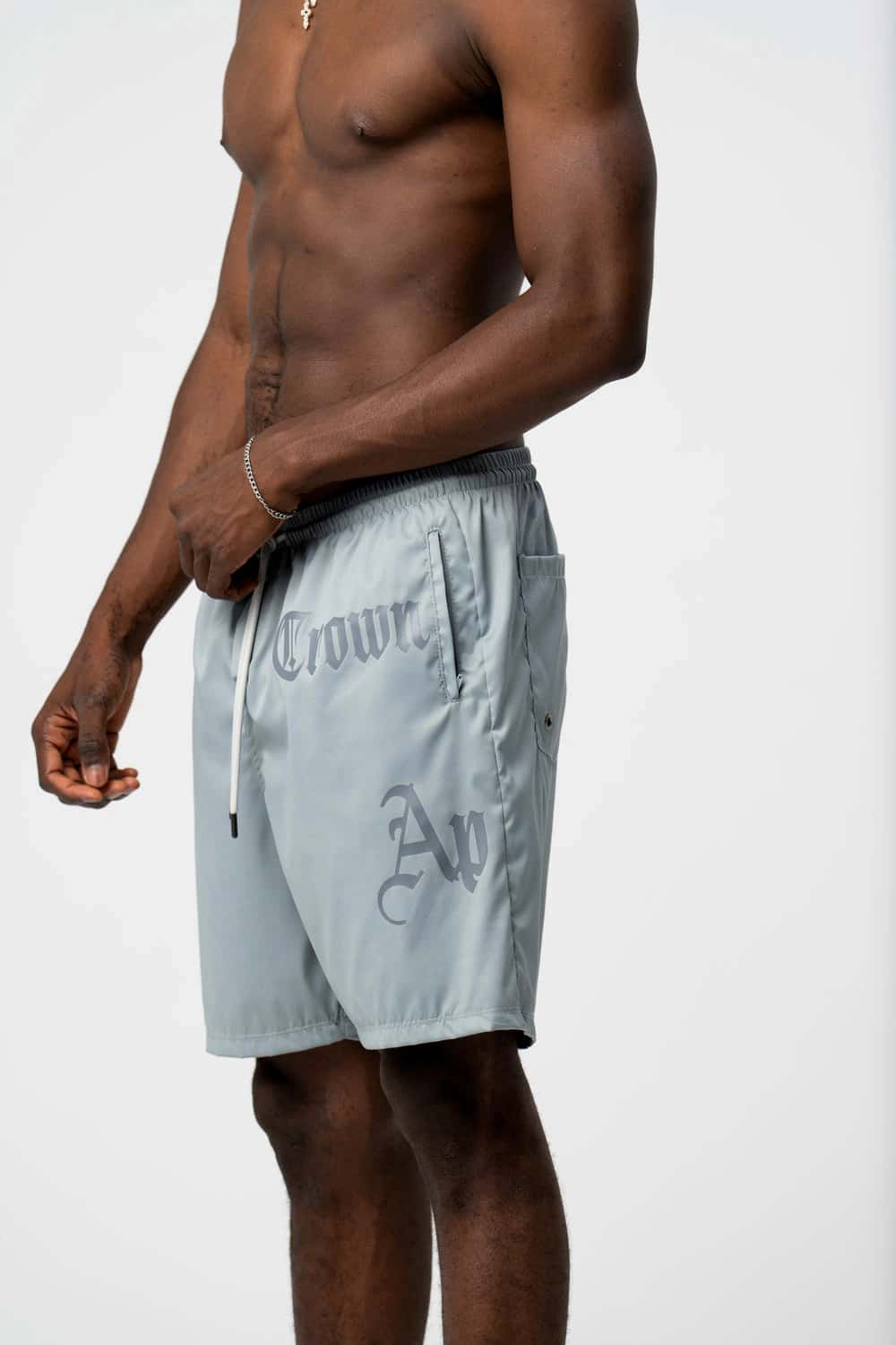 GRIM GREY SHORTS