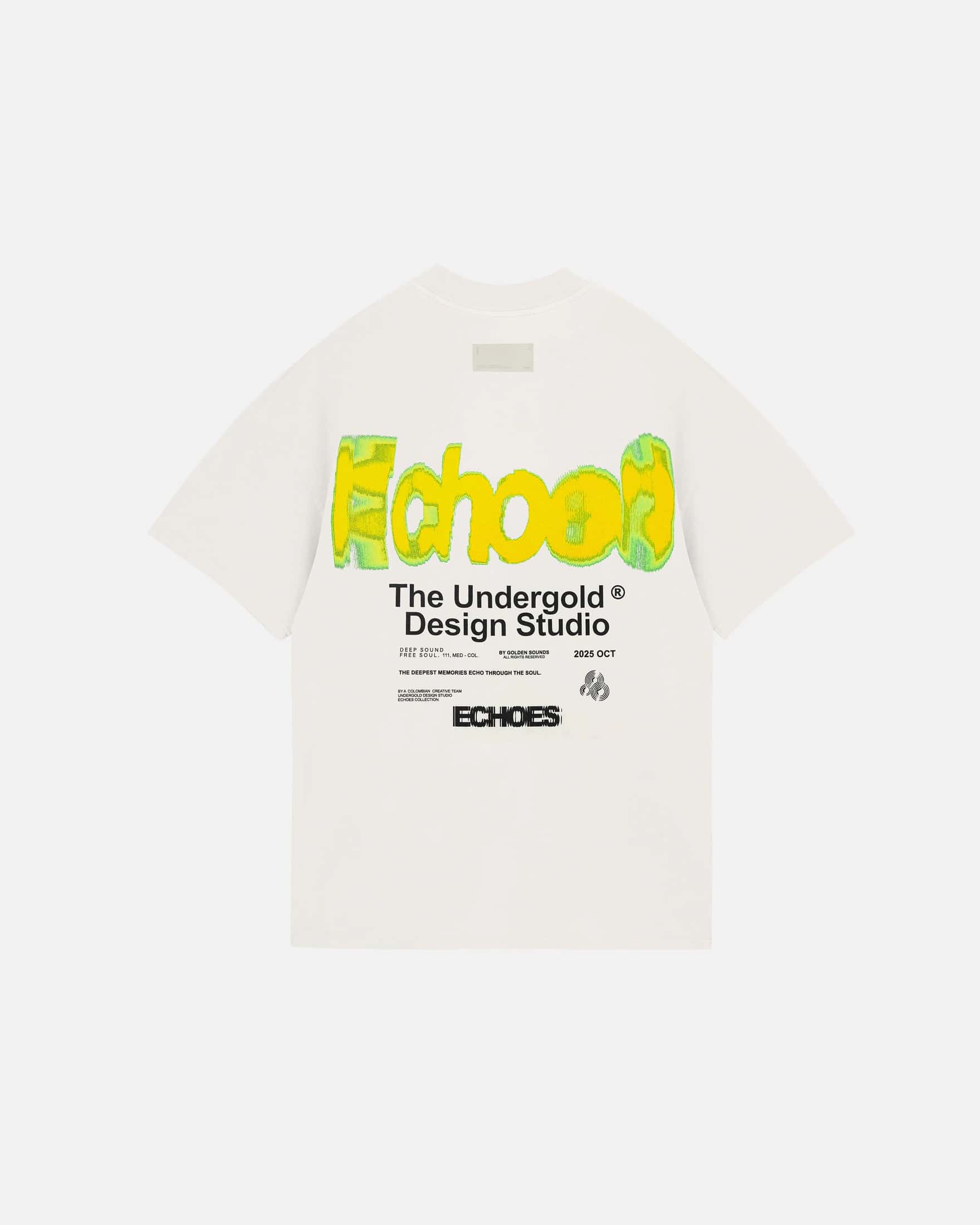 Echoes Echo Tshirt White