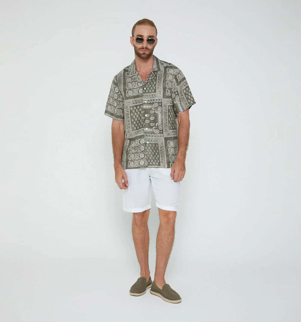 Camisa para hombre tipo resort