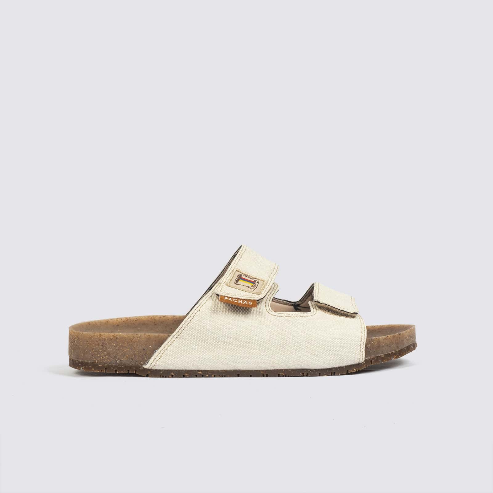 Sandalias dos correas "Bitacora" Blanca