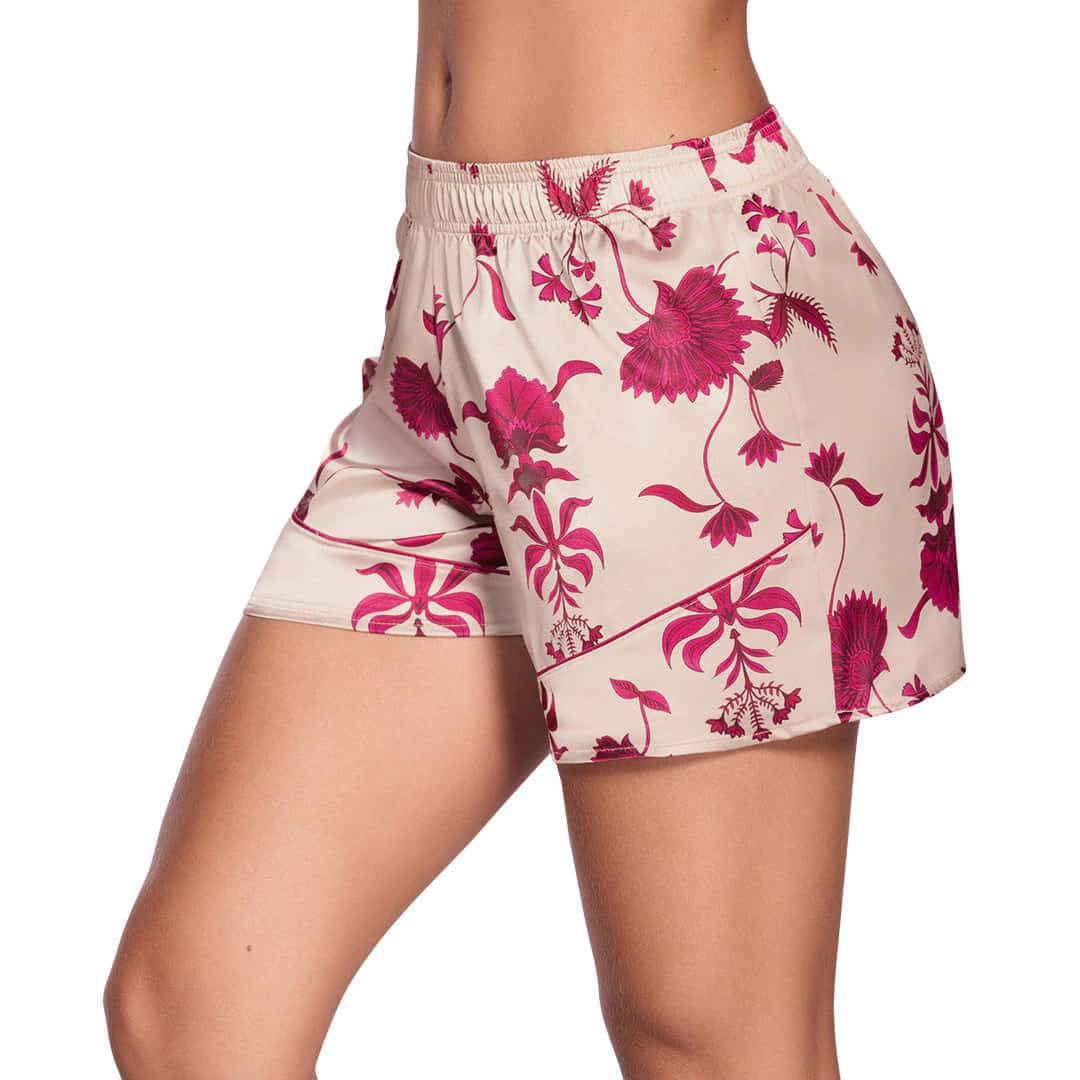 SHORT DE PIJAMA ELABORADO EN SATÍN