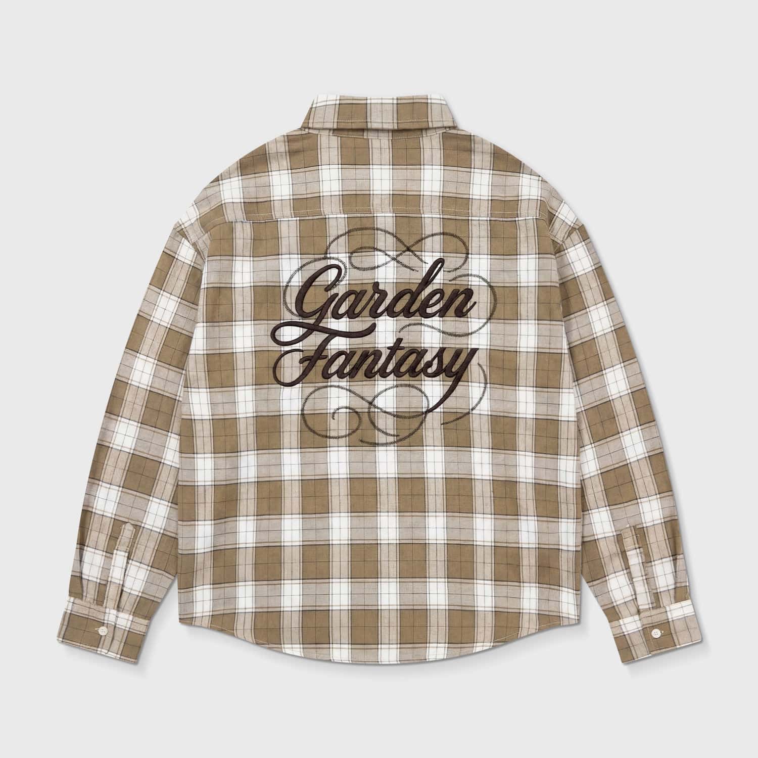 Garden Plaid Shirt - Cream
