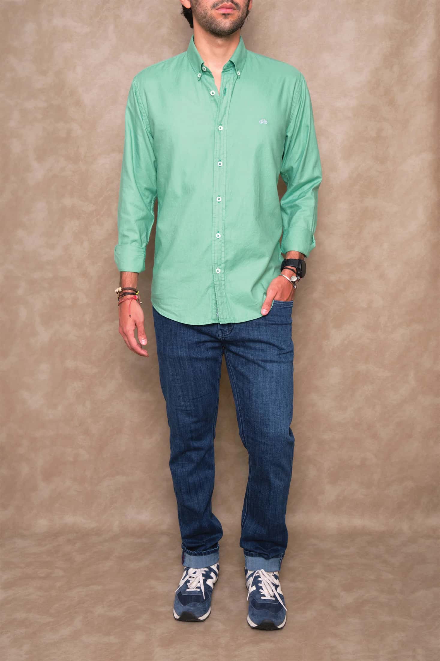 CAMISA OXFORD BASIL