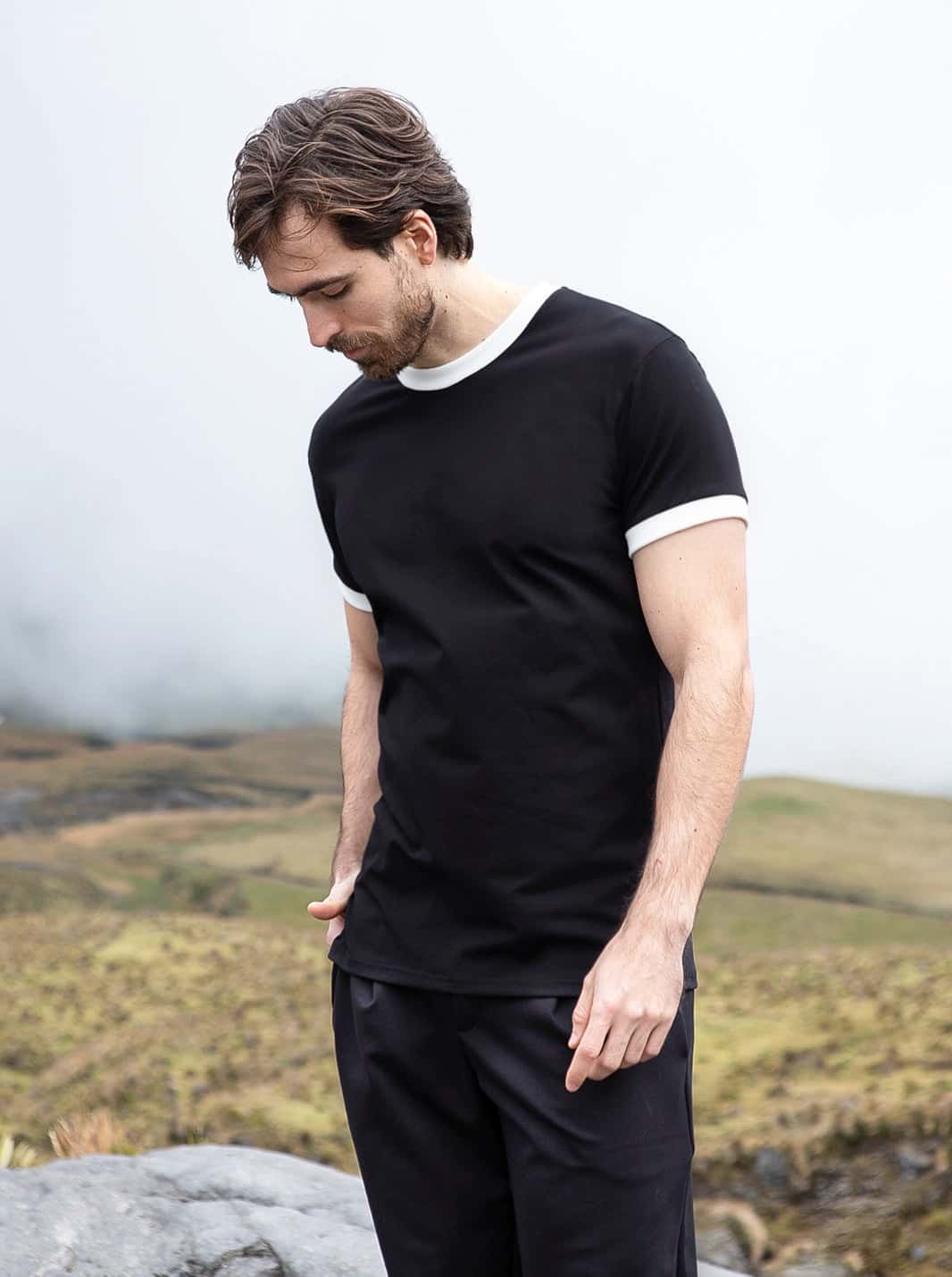 CAMISETA CEDRO COMBINADA | TACTO FRÍO