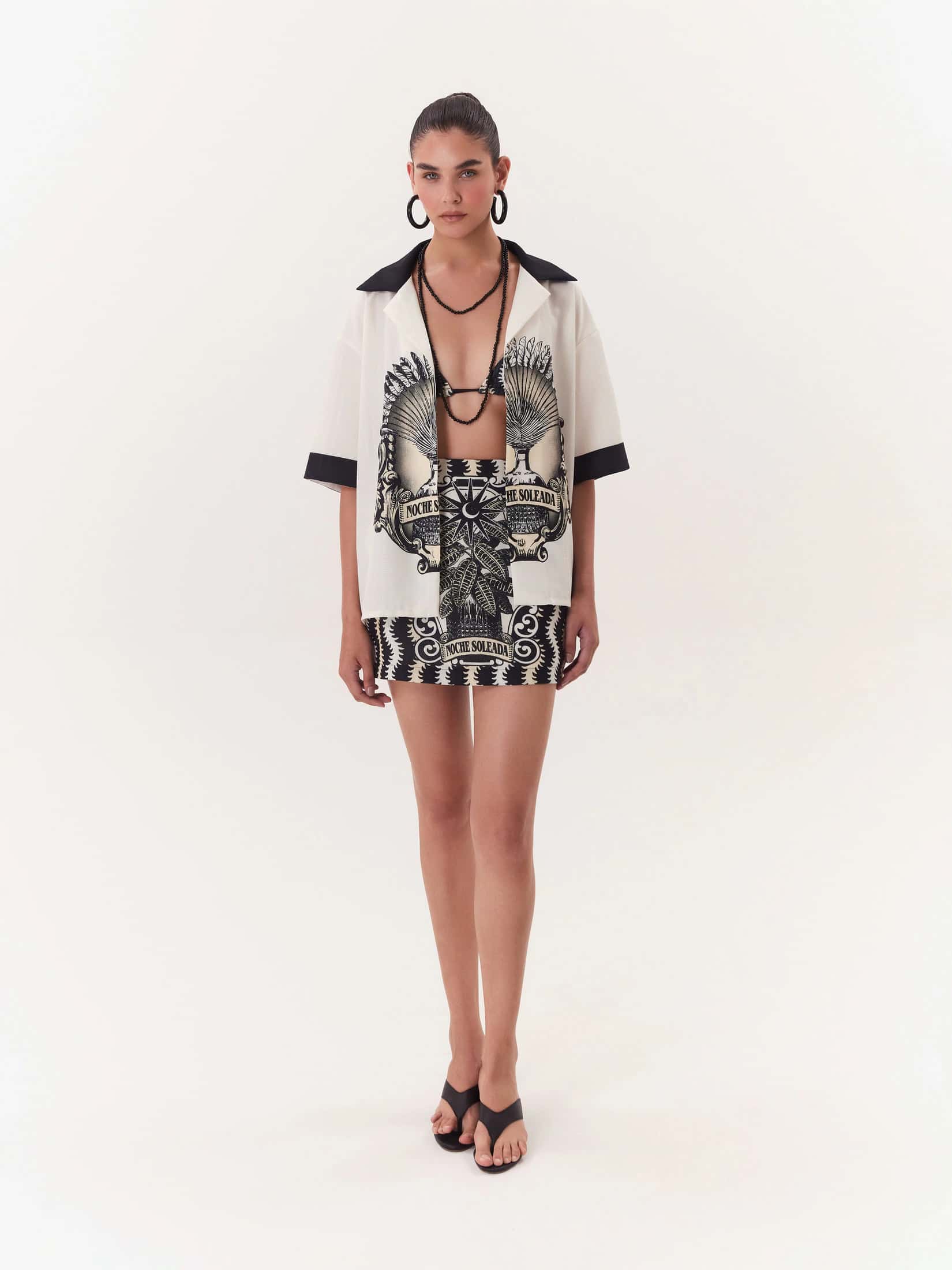 Mini Falda Solar - Negro