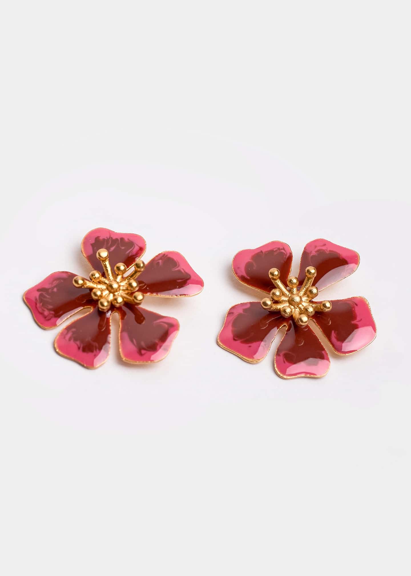 Aretes Aurora Midi Terracota Swirl