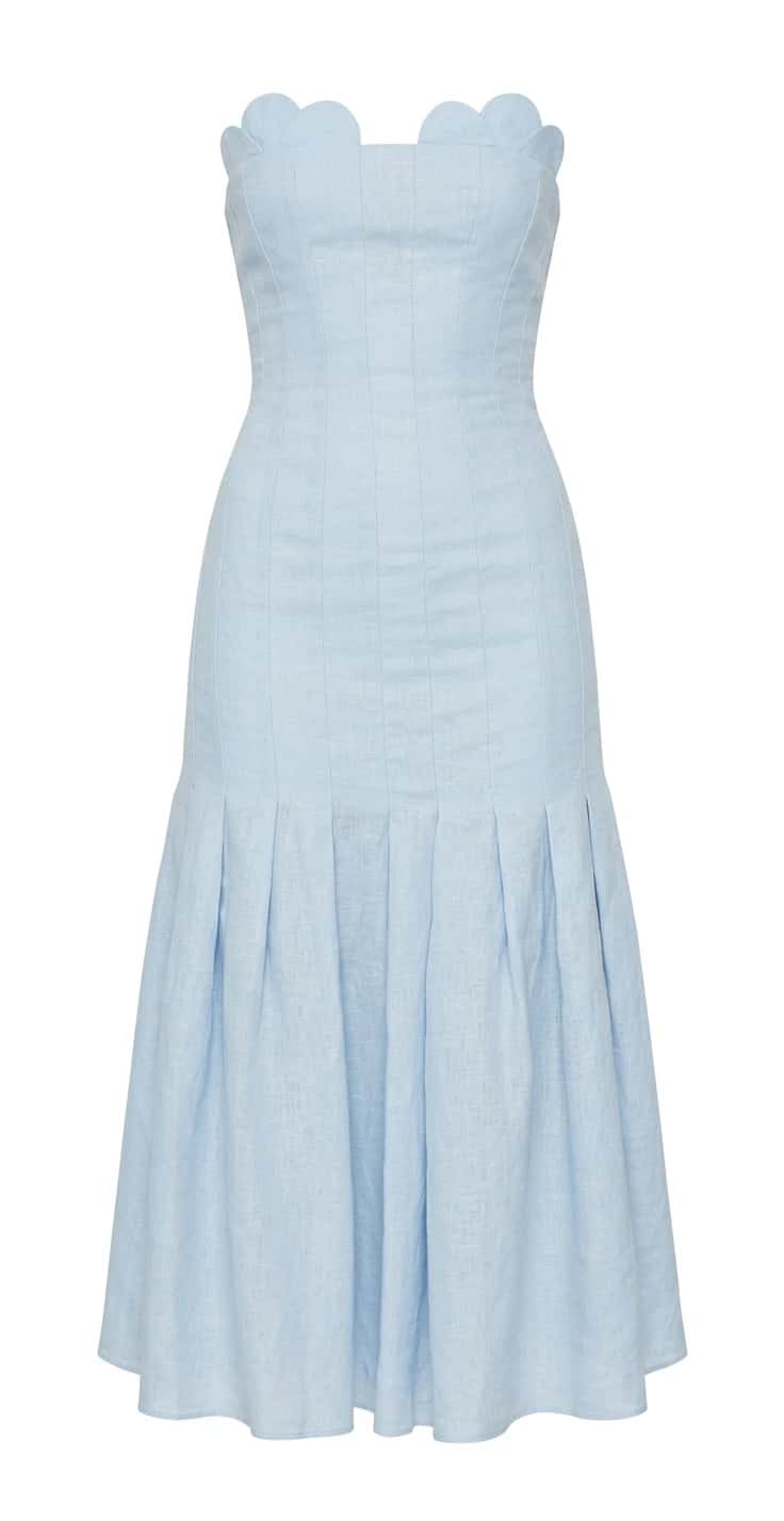 ELEA DRESS ICE BLUE