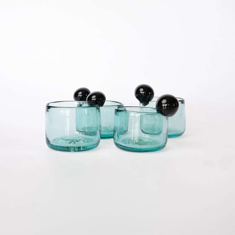 SET DE VASOS ACEITUNA X 4 - miniatura 2