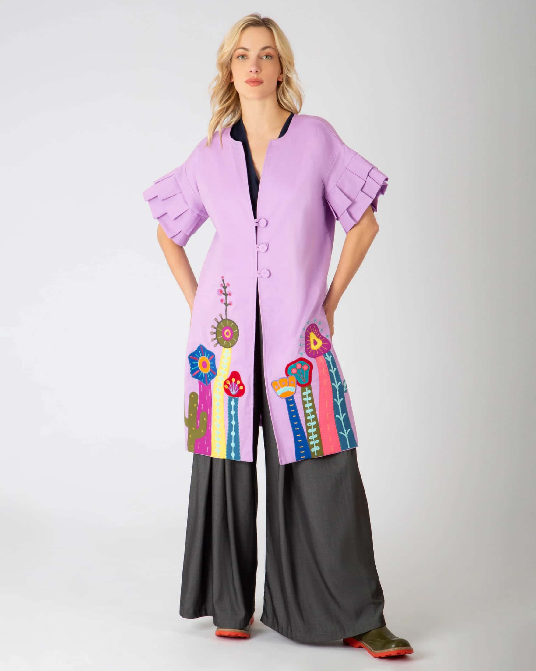 Chaleco Kimono Cactus - miniatura 3