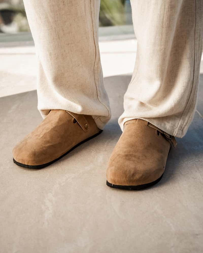 Old Money Suede Clogs